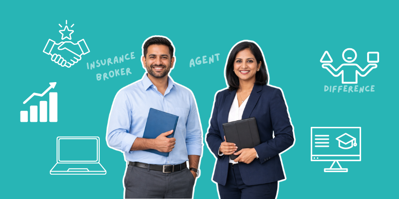 Insurance Broker vs Agent in India: Business Model Differences & What New Advisors Must Know